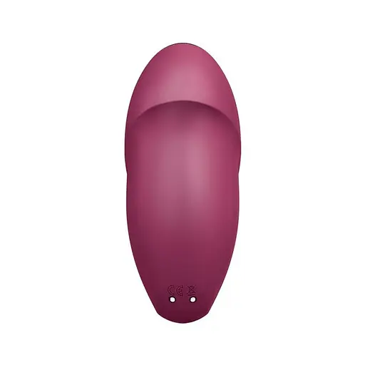 Вібратор для клітора Satisfyer Tap Climax 1 11 см бордовий - фото 5