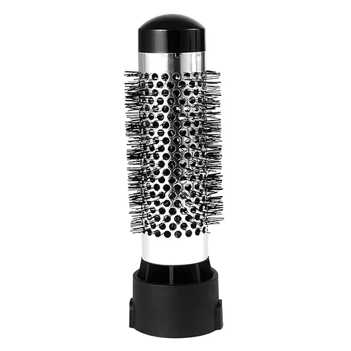 Фен щітка DSP 4в1 гребінець з обертовою насадкою для укладання та завивки волосся з іонізацією автоматична 1200 Вт Чорний - фото 2