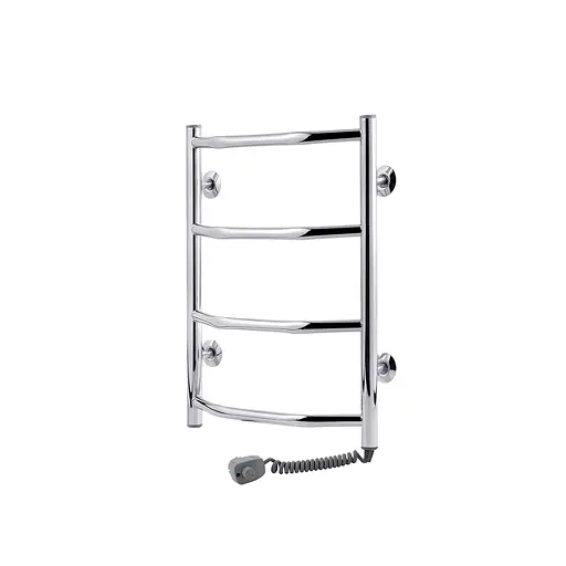 Рушникосушарка електрична Kroner Трапеція ДТ01ER 500x400/4 ER CV026130, Хром, Праве - фото 1