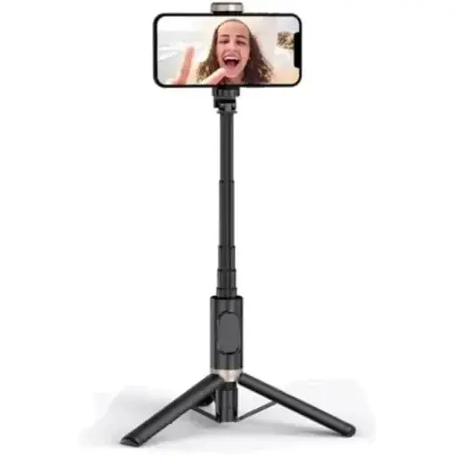 Монопод трипод беспроводной XO SS14 Bluetooth 72 см Черный - фото 1