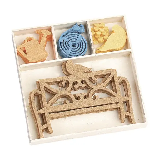 Набір міні-фігурок з фетру Відпочинок 20шт