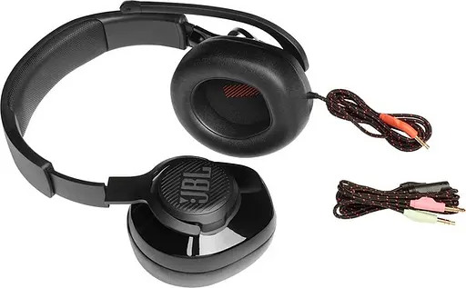 Гарнітура JBL QUANTUM 200 Black (JBLQUANTUM200BLK) - фото 4