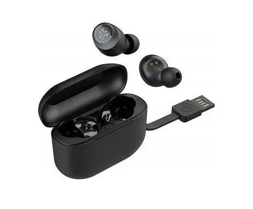 Навушники бездротові JLab Go Air Pop TWS (IEUEBGAIRPOPRBLK124) чорні - фото 4