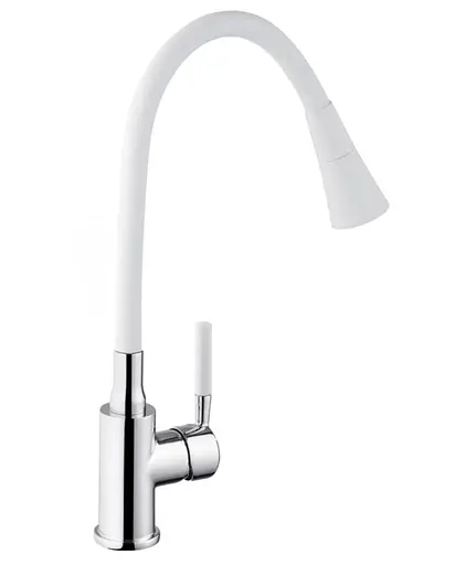 Змішувач для кухні Kroner KRM Kuche - C132WHI (CV033128) - фото 2