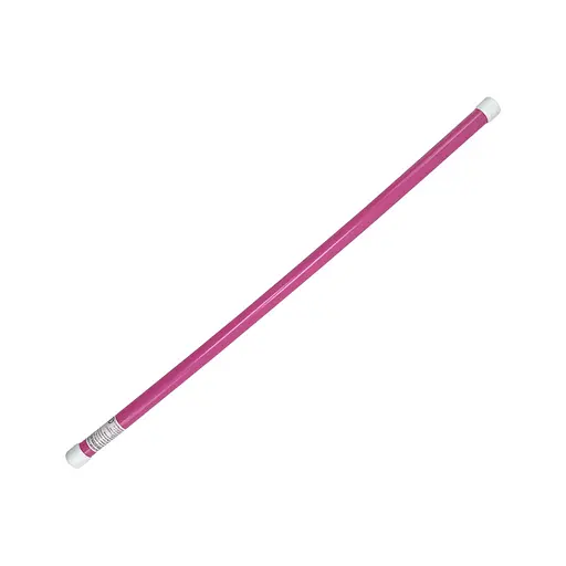 Палиця гімнастична тренувальна S0025 довжина 80 см, d 20 мм Рожева