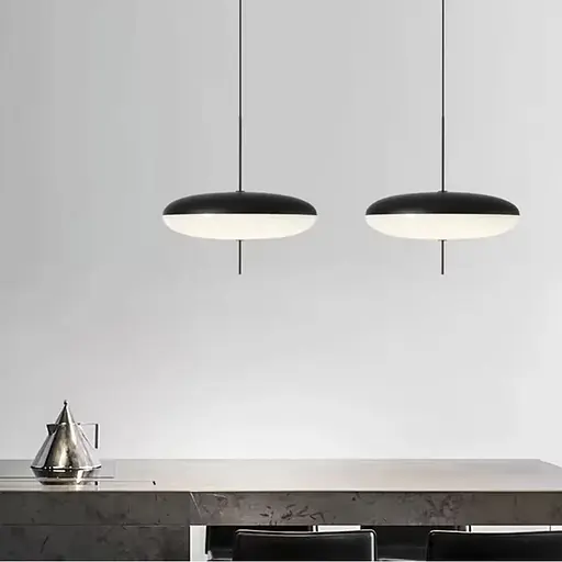 Сучасний підвісний світильник в елегантному чорному кольорі Ø 30 см | Арт. BM3-300 | Line F - фото 1