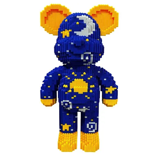 Конструктор Limo Toy Magic Blocks Stars на 4955 деталей, ведмедик Bearbrick 50 см