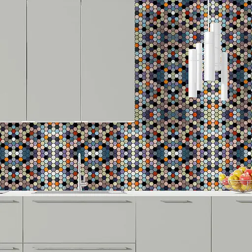 Самоклеюча алюмінієва плитка 300x300x3 мм Кольорова SW-00001935 - фото 7