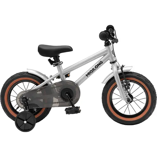 Дитячий велосипед Miqilong ST 12" сріблий (RBB-ST12-SILVER) - фото 4