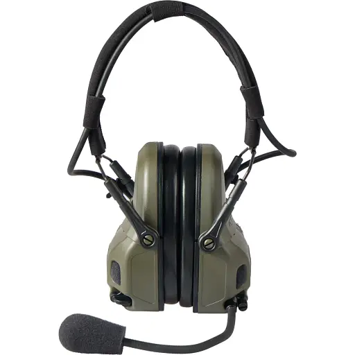 Навушники Ops-Core AMP Communication Headset-Connectorized NFMI активні верхній тримач Ranger Green - фото 5