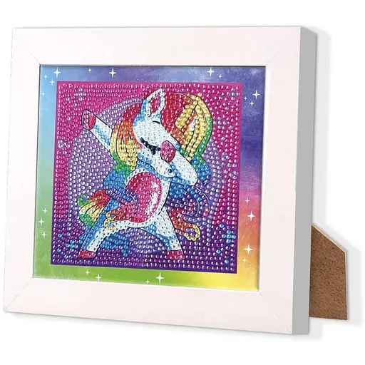 Набір для створення картини Craze Diamondz Єдиноріг в рамці зі стразами (47859) - фото 5