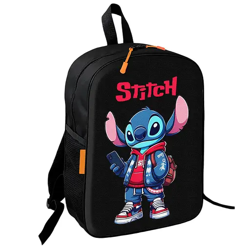 Рюкзак школьный детский с принтом Стич 36х27 см подростковый для мальчика, девочки (4060)