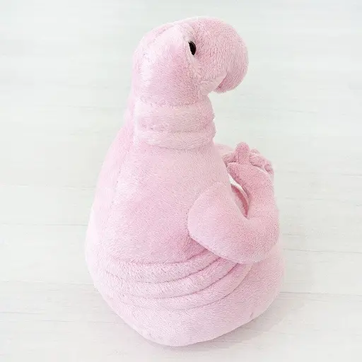 М'яка іграшка Почекун 21 см рожевого кольору - фото 3