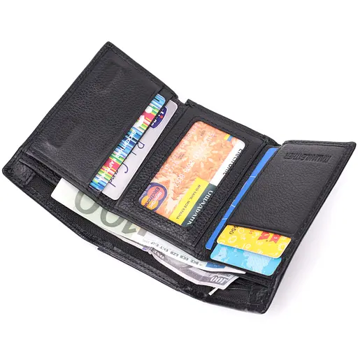 Кожаный женский кошелек ST Leather 12.2х8х2 см acs0028427 - фото 4