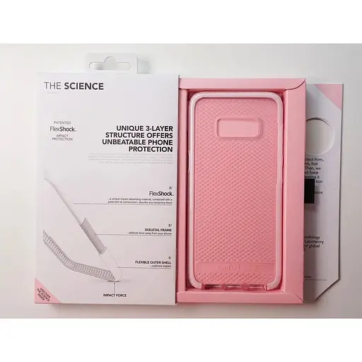 Защитный чехол Tech21 D3O Flexshock для Samsung S8 Plus Rose Tint White - фото 6