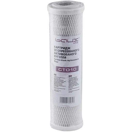 Картридж угольный прессованный Baux СТО-10 5 мкм BX-082009 (CV033146) - фото 1