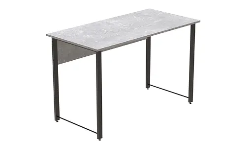 Стіл письмовий Курт Ferrum-decor 75x140x70 Чорний метал ДСП Бетон 16 мм (FRD-106645) - фото 5