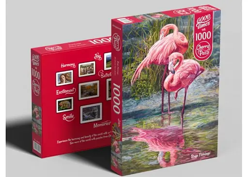 Пазл CherryPazzi Бинго Фламинго 1000 эл. (30431) - фото 3