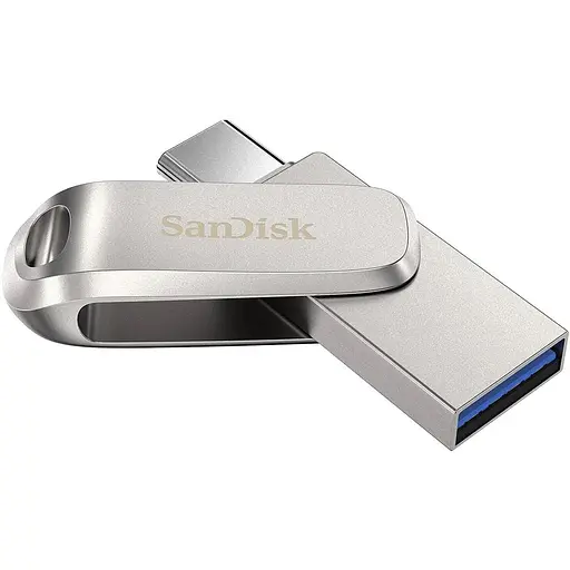 Флеш накопичувач 2 інтерфейси SanDisk Ultra Dual Luxe 512 GB (USB 3.1 + Type-C) - фото 1