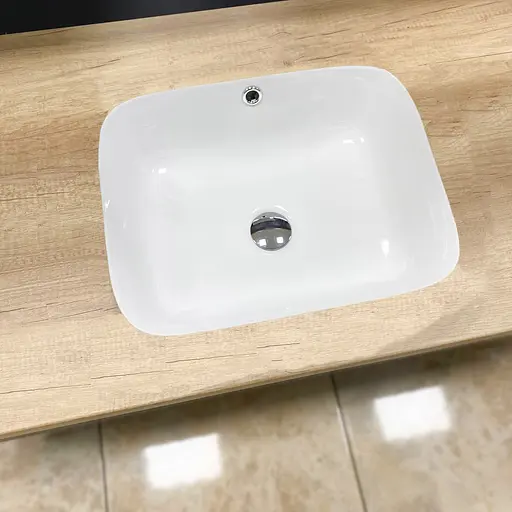 Умивальник VBI Modika white врізний VBI-018027, Білий - фото 3