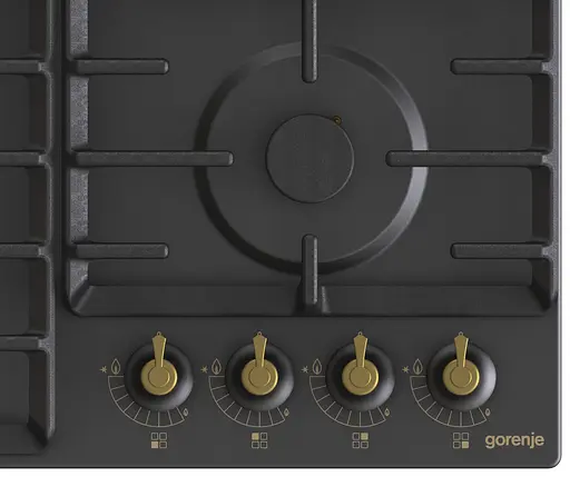 Газовая варочная поверхность Gorenje GW 642 CLB (BG6AB-G0B) (6658187) - фото 4