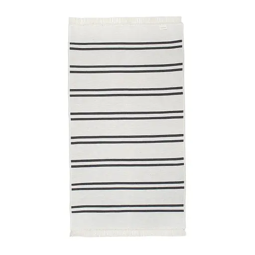 Ковер двухсторонний 80 х 150 см Lotus Home - Infinity Stripe антрацит (svt-2000022352123) - фото 2