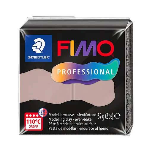 Пластика Professional темно-коричневая 57г Fimo