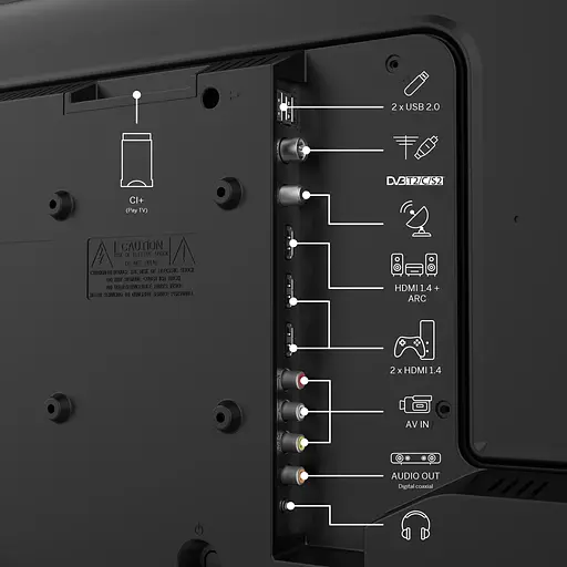Телевізор Thomson Easy TV 32" HD 32HD2S13 - фото 4