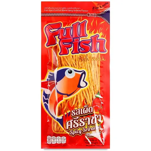 Снеки Full Fish рибні зі смаком соусу Шрірача 70 г (981903)