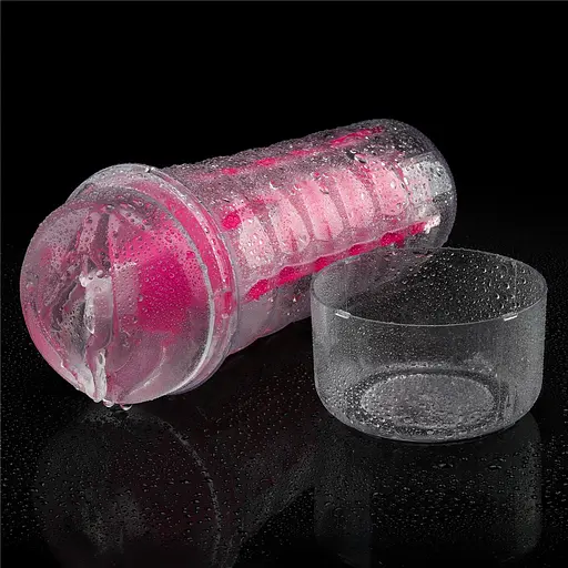 Мастурбатор Lovetoy Lumino Play Masturbator 8.5" рожевий - фото 8