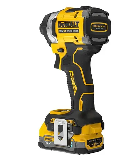 Шуруповерт ударный аккумуляторный DeWalt бесщеточный с АКБ и ЗУ (DCF860E2T) - фото 5