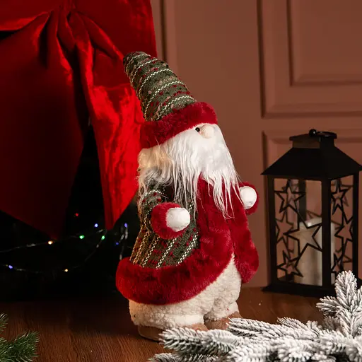 Новорічна фігурка Скандинавський Санта 21×20×53 (см) новорічний декор Yiwu CR-4-8 - фото 5