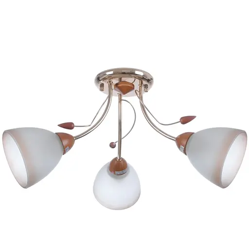 Люстра стельова Brille класична E27 60W G (BKL-411C/3)