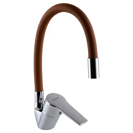 Змішувач для кухні Domino BLITZ DBC-203SLR-Brown - фото 1