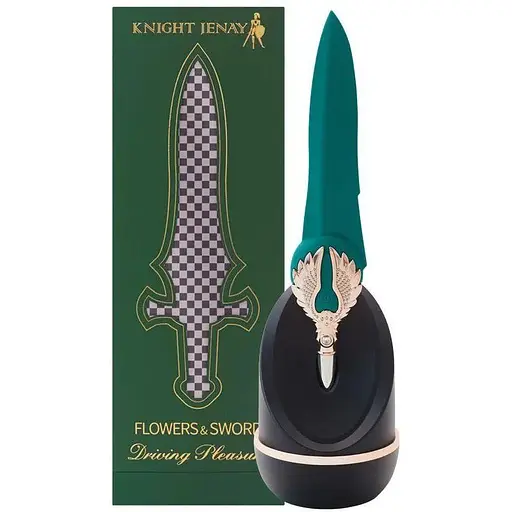 Изысканный вибратор-набор Knight Jenay Flowers & Sword - фото 6