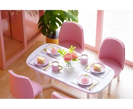 3D конструктор Румбокс Двоповерхова вілла Meeting Your Sweet своїми руками, світлові ефекти (L-027-B) - фото 6