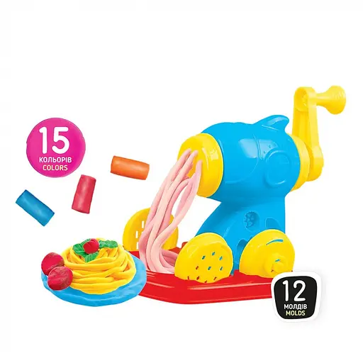 Набор для креативного творчества с тестом "Pasta Time" TM Lovin 41195, 15 цветов - фото 3