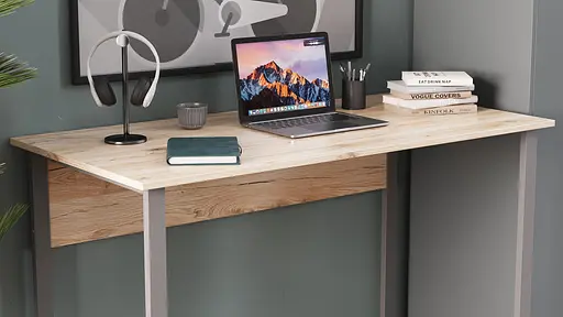 Комп'ютерний стіл Ferrum-decor Курт 75x120x60 сірий ДСП Дуб Сан-Марино 16мм (FRD-101840) - фото 8