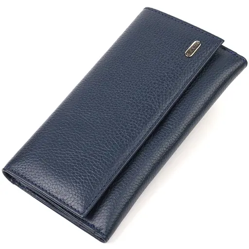 Кожаный кошелек Canpellini 10х19х1.5 см acs0025651 - фото 1