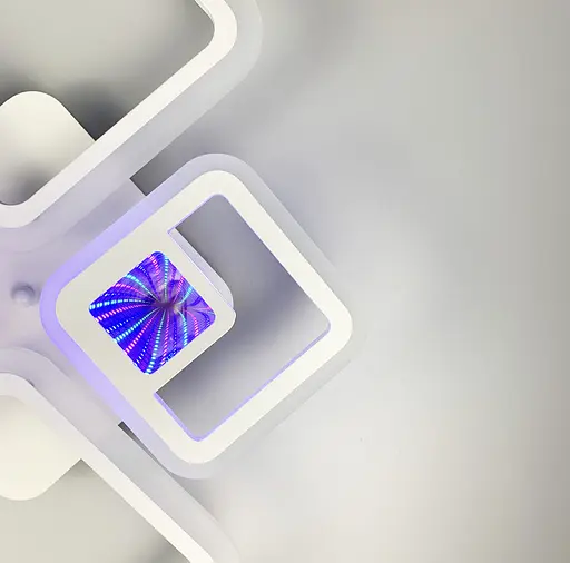 LED світильник із 3D підвісткою Line.F Колір корпусу Чорний - фото 9