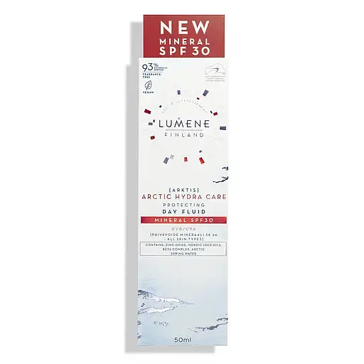 Денний мінеральний флюїд Lumene Arktis, SPF30, 50 мл (8000019770408) - фото 3
