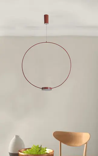 Люстра Brille лофт підвісна LED 12W WW RED (BL-852S/1) - фото 4