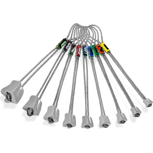 Закладки Rock Empire Alu nuts Set (1053-SFA019)