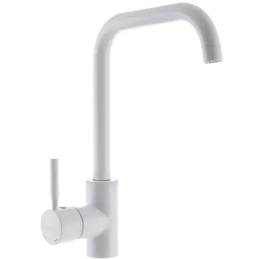 Змішувач для кухні Haiba Hans 011 white HB0818 Білий матовий - фото 1
