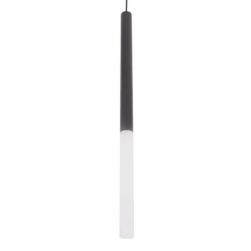 Люстра підвісна Brille тубус LED 3W WW BK (AL-705S/1) - фото 7