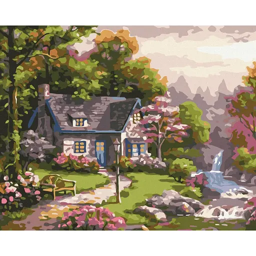 Картина за номерами Казковий ліс Brushme 40x50 см кольорова 000276737