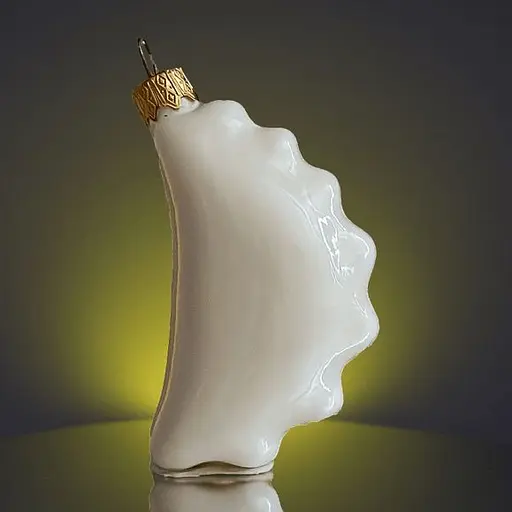 Набір ялинкових прикрас Різдвяні історії Полуниця на 2 вареника скло (4820001248654) - фото 3