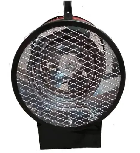 Електрична теплова гармата Vulkan 3,0 кВт, площа обігріву 30 кв.м., червоний, підлоговий, 220В (3000 (Е) ТП) - фото 5