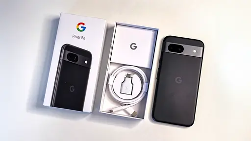 Смартфон Google Pixel 8a 5G 8/128Gb Obsidian EU (черный) - фото 9