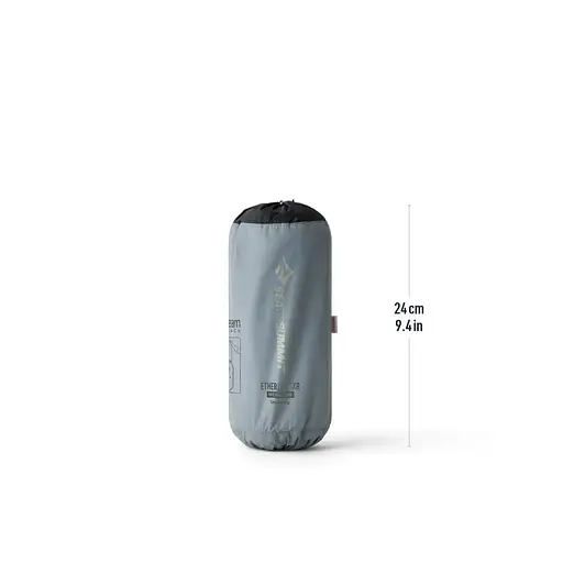 Надувной коврик Sea To Summit Ether Light XR Insulated ASC Mat Large Rectangular Dark Grey (1033-STS ASL051152-321705) - фото 2